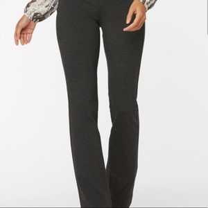 NYDJ Ponte Knit Slim Trouser - Charcoal